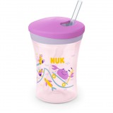 Nuk Action Cup 230ml Ivópohár - Lila (10255600)