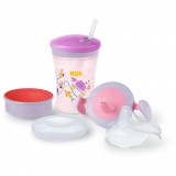 Nuk Evolution All-in-One 230ml Ivópohár - Rák mintás (10255637)