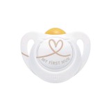 NUK játszócumi latex Star 0-6hó csillag