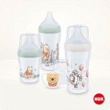 Nuk Perfect Match műanyag Cumisüveg 4 darabos készlet - Disney Micimackó (10225331)