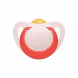 NUK Star baba cumi latex 18-36 h, piros