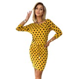 Numoco Dorina pöttyös ruha