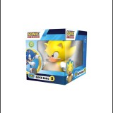 Numskull Tubbz Boxed Sonic a sündisznó - Super Sonic gyűjthető Gumikacsa figura 9cm (NS5113)