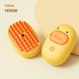 Nunbell 3 in1 Elektromos gőzös masszázs kefe - kacsa design - Sárga