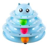 Nunbell 3 Szintes játéktorony macskáknak – Guruló labdás szórakoztató játék