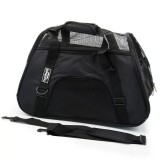 Nunbell Airline kisállat hordozó válltáska-kicsi - Fekete