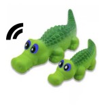 Nunbell Csipogós gumi korokodil kutyáknak