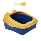 Nunbell Félig elzárt macska alomtálca-kicsi - Sárga