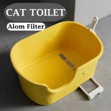 Nunbell Filter magasfalú macska alomtálca lapáttal-közepes