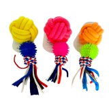 Nunbell Fogcsiszolós kötél játék kutyáknak-Csomózott labda