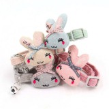 Nunbell Kisállat állítható nyakörv haranggal -Rajzfilmes nyuszi