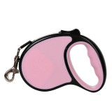 Nunbell Kisállat flexi automata póráz – 5 m - Rózsaszín