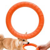Nunbell kisállatkiképző frizbi gyűrű-Nagy - Narancs