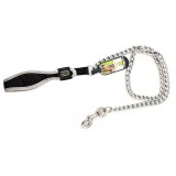 Nunbell Kutya Kiképző Láncos Póráz-3.5mm - Fekete