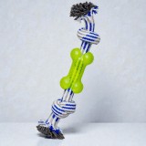 Nunbell Kutya kötél játék fogtisztító gumicsonttal 24cm