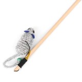 Nunbell Macska játszó bot -Csillogó egérrel