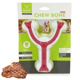 Nunbell Power Chewbone - Marha ízesítésű rágó játék kutyáknak