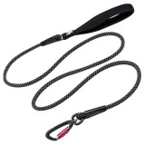 Nunbell Szuper Prémium Kisállat Kiképző Póráz-M - Fekete