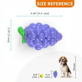 Nunbell TPR csipogós gyümölcs rágójáték kutyusoknak - Szőlő