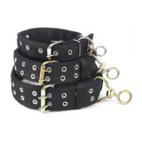 Nunbell Vastagított kiképző nyakörv-4cm - Fekete