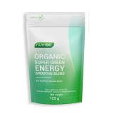 Nutriqa Bio Super Green Energy zöld superfood por keverék – 125 g