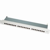 NWSZ Patchpanel 19" 24P CAT6 LogiLink Grey (NP0040A)