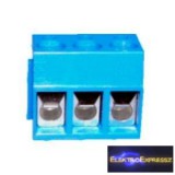 Nyákba forrasztható sorkapocs, hármas 5mm,v=10mm