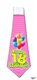 Nyakkendő, Boldog 18. 20. 30. 40. 0. 60. 70. szülinapot, rózsaszín