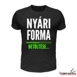 Nyári forma betöltése... (fekete póló)