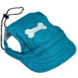 Nyári kutya-baseballsapka, Csontocskás, kék, L-es