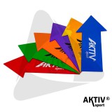 Nyíl alakú padlójelölő szett Aktivsport