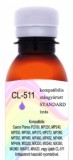 nyomtassotthon.hu Utángyártott standard CL-511 cyan tinta, 100ml (db)