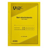 Nyomtatvány napi pénztárjelentés VECTRALINE A/4 álló 25x4 lapos (1 csomag tartalma 5 darab)