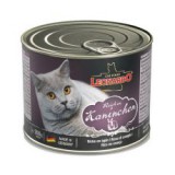 Nyúlhúsos konzerv macskának Leonardo - 200 g