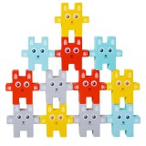 Nyuszi toronyépítő 24hó+ – egyensúlyozó és logikai játék