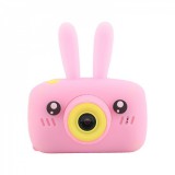Nyuszis gyermek fényképezőgép - rózsaszín