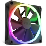 NZXT F120 RGB ház hűtő ventilátor 12cm fekete (RF-R12SF-B1) (RF-R12SF-B1)