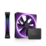 NZXT F140 RGB DUO Twin Pack Black RF-D14DF-B1