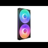 NZXT F280 RGB CORE PWM 120mm Rendszerhűtő ventilátor 2db - Fekete (RF-U28HF-B1)