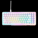 NZXT Function Elite Vezetékes Mechanikus Gaming Billentyűzet Német - Fehér (KB-101NW-DE)