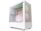 NZXT H5 Flow RGB Midi Tower Fehér Fehér számítógép ház
