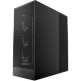 NZXT H7 Flow 2024 Midi torony számítógépház - Fekete (CM-H72FB-01)