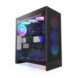 NZXT H7 Flow RGB (2024) Tempered Glass Matte Black CM-H72FB-R1