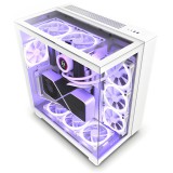 NZXT H9 Elite ATX miditorony számítógépház, fehér - CM-H91EW-01