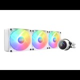 NZXT Kraken 360mm AIO RGB LCD Liquid Cooler fehér hűtő (RL-KR360-W1)