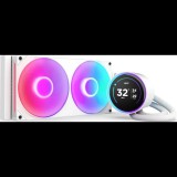 NZXT Kraken Elite 280 RGB Processzor Minden az egyben folyadékhűtés 14 cm Fehér 1 db (RL-KR28E-W2)