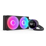 NZXT Kraken Elite 280 RGB Processzor Minden az egyben folyadékhűtés 14 cm Fekete 1 db