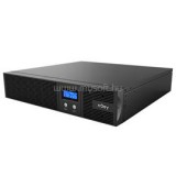 Njoy Szünetmentes 2200VA - Argus 2200 (4 IEC C13, line-interaktív, RJ45, RS232, USB, szoftver, LCD kijelző, 2U rack) (PWUP-LI220AG-CG01B)