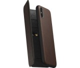 Nomad Rugged Tri-Folio iPhone XS Max ruszt. barna