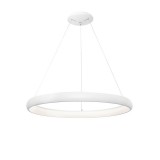 Nova Luce 1 ágú függeszték, fehér, 3000K melegfehér, beépített LED, 1x50W, 2500 lm, 8105601D